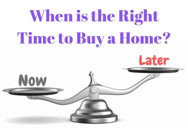 Right Time to Buy a Home
