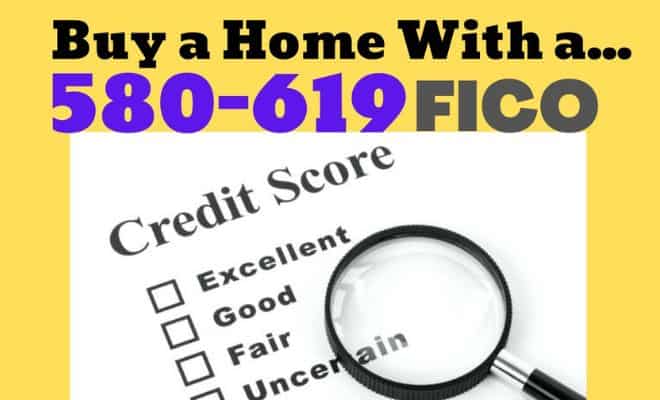 580 credit score mortgage