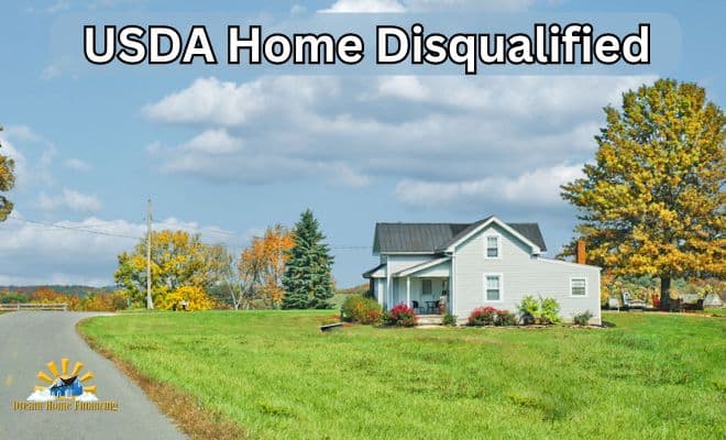 what disqualifies a home from usda
